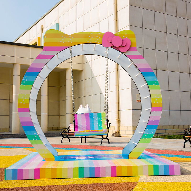 玻璃鋼卡通門(mén)頭趣味造型異形雕塑擺件 玻璃鋼卡通門(mén)頭趣味造型異形雕塑擺件