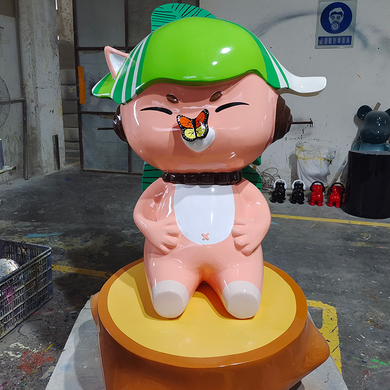 玻璃鋼卡通雕塑藝術(shù)造型景觀小品擺件