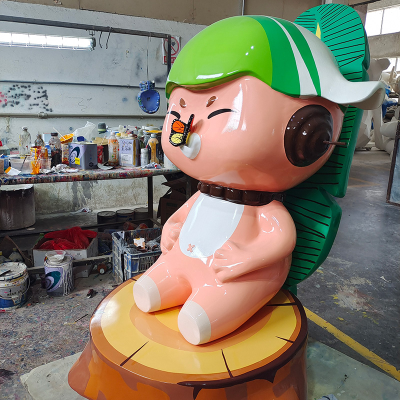 玻璃鋼卡通雕塑藝術(shù)造型景觀小品擺件