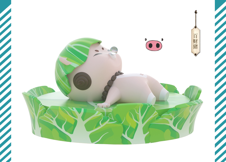 玻璃鋼原創(chuàng)IP卡通公仔雕塑動(dòng)物擺件