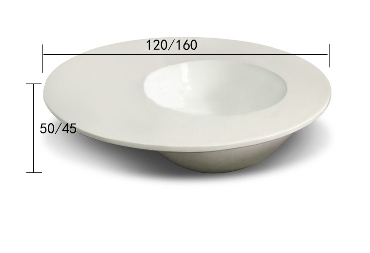 玻璃鋼飛碟造型花盆戶外異形花缽創(chuàng)意花壇