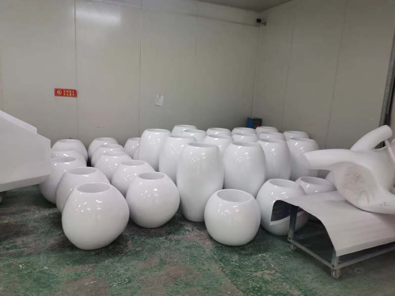 戶外玻璃鋼圓形花盆球形景觀種植花盆 戶外玻璃鋼圓形花盆球形景觀種植花盆