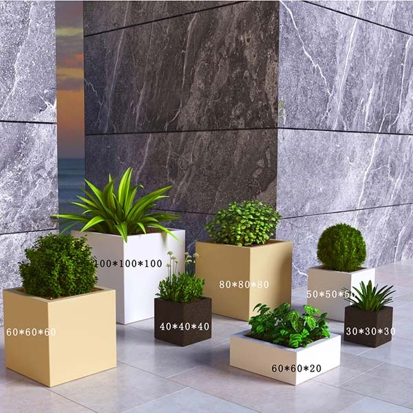 景區(qū)市政工程玻璃鋼長方形種植花箱 景區(qū)市政工程玻璃鋼長方形種植花箱