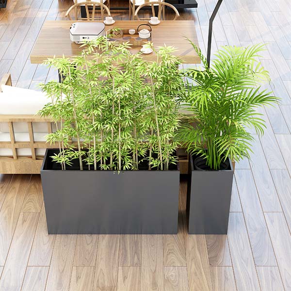 園林景觀玻璃鋼綠植種植花箱景觀花盆