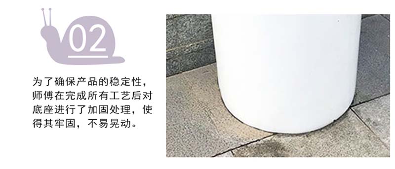 玻璃鋼圓柱形花盆組合戶外種植景觀花箱