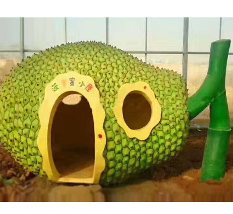 玻璃鋼水果屋雕塑景觀造型擺件