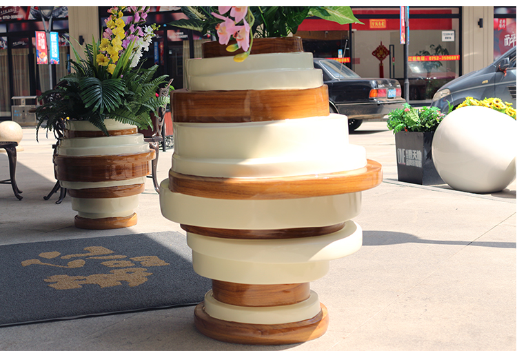 異形戶外玻璃鋼花盆 異形戶外玻璃鋼花盆