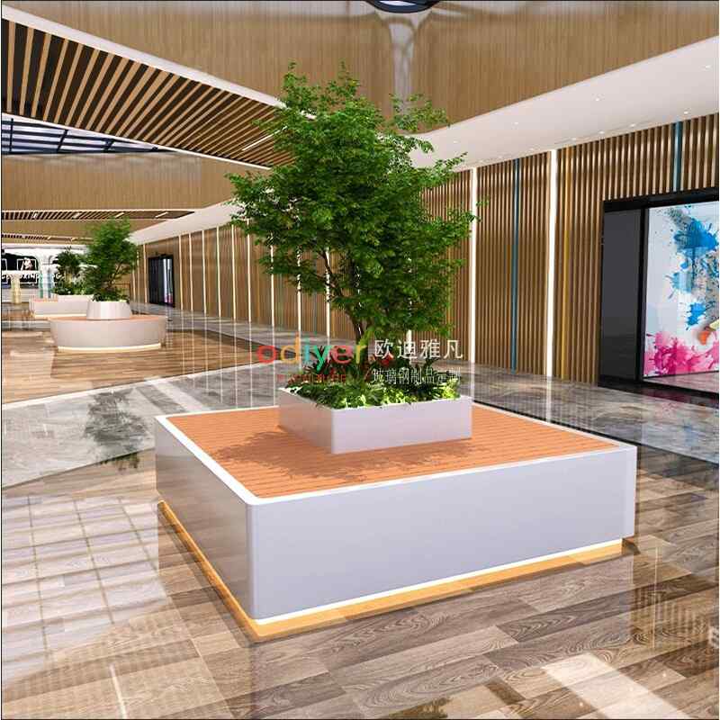 不銹鋼異形樹池坐凳防腐木景觀藝術(shù)花壇座椅 不銹鋼異形樹池坐凳防腐木景觀藝術(shù)花壇座椅