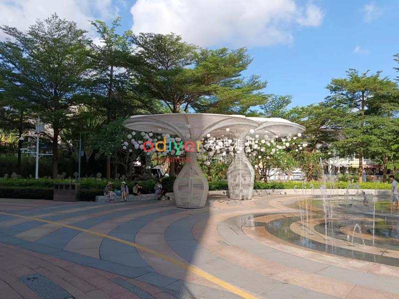 深圳歡樂(lè)海岸美陳景觀雕塑案例