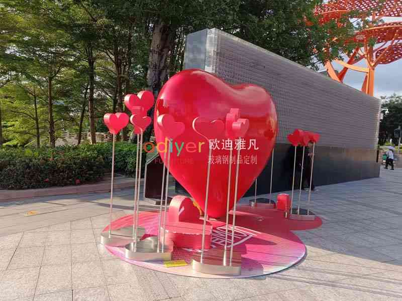 深圳歡樂(lè)海岸美陳景觀雕塑案例