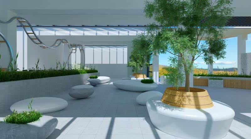 玻璃鋼樹池坐凳，戶外花壇花池景觀座椅種類款式!