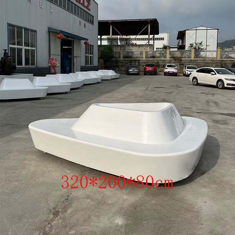 玻璃鋼異形花壇景觀休閑GRC樹池坐凳