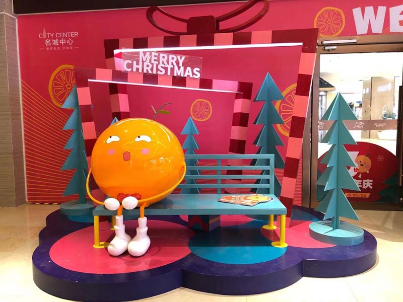 219福建福州江濱東大道名城中心雕塑定制案例