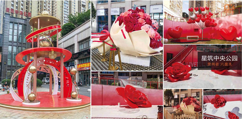 江蘇無錫悅尚奧萊玻璃鋼家具座椅花盆定制案例