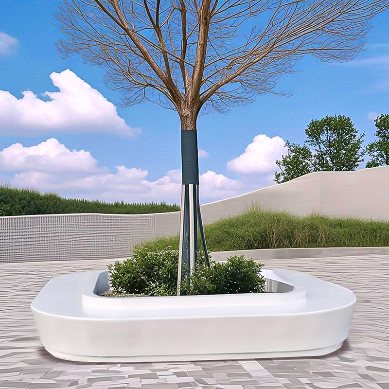 玻璃鋼方形樹池坐凳戶外景觀花壇花池座椅 玻璃鋼方形樹池坐凳戶外景觀花壇花池座椅