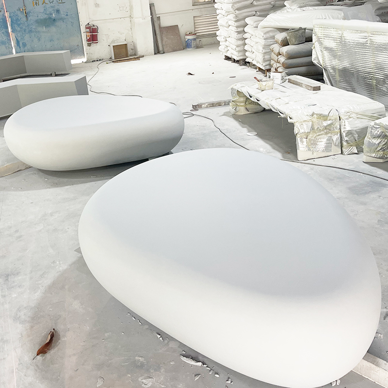 玻璃鋼藝術花盆座椅戶外園林景觀坐凳