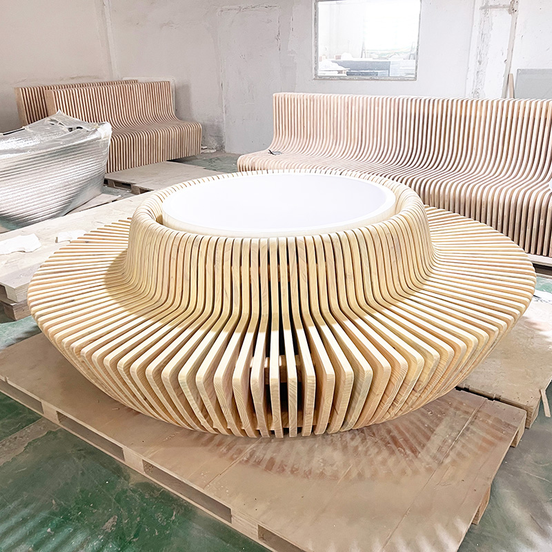 木質(zhì)切片樹(shù)池座椅大號(hào)圓形花壇靠背坐凳 木質(zhì)切片樹(shù)池座椅大號(hào)圓形花壇靠背坐凳