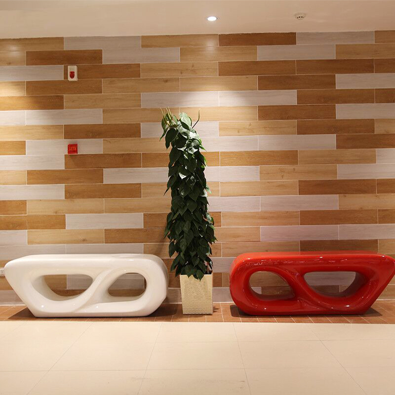 玻璃鋼日子坐凳，商場時尚休閑藝術(shù)座椅!